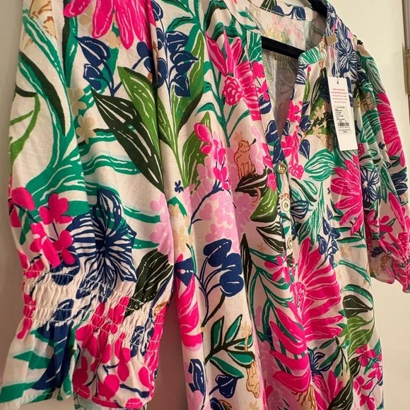 Lilly Pulitzer Multicolor Tropical Print Dress - Picture 5 of 6